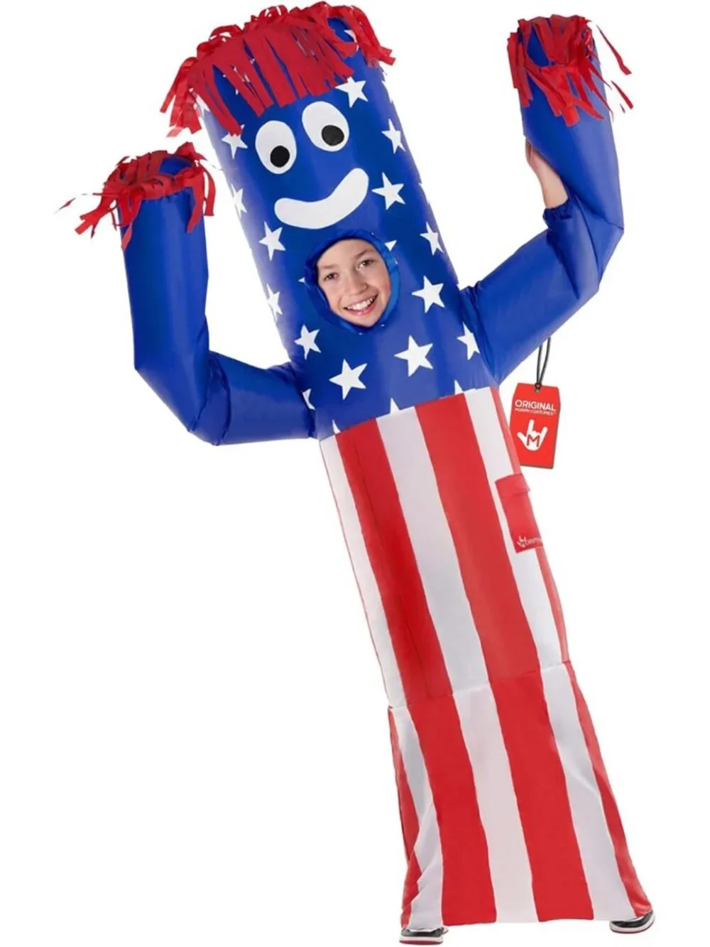 Wacky Waving Inflatable Tube Guy Costume for Kids - Fun Party Accessory